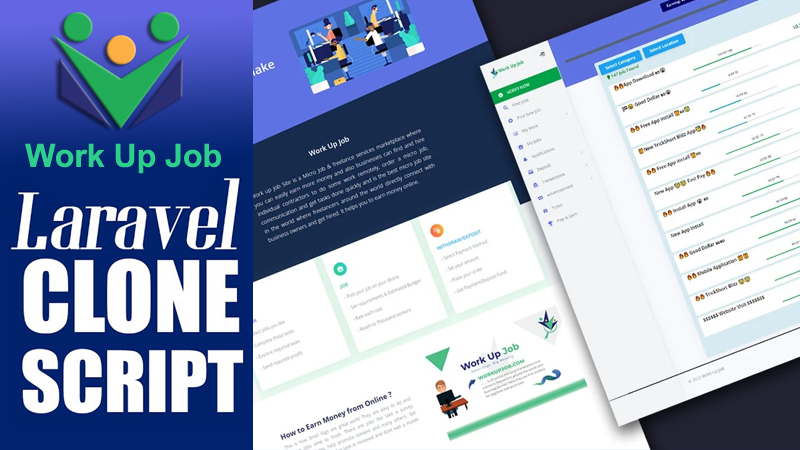 WorkUpJob Clone Website